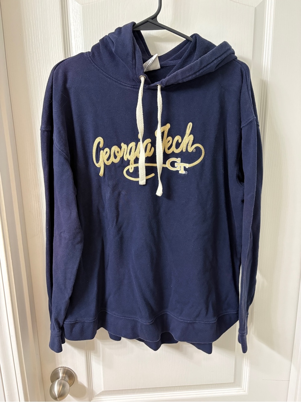 Champion Georgia Tech Hoodie Size Large